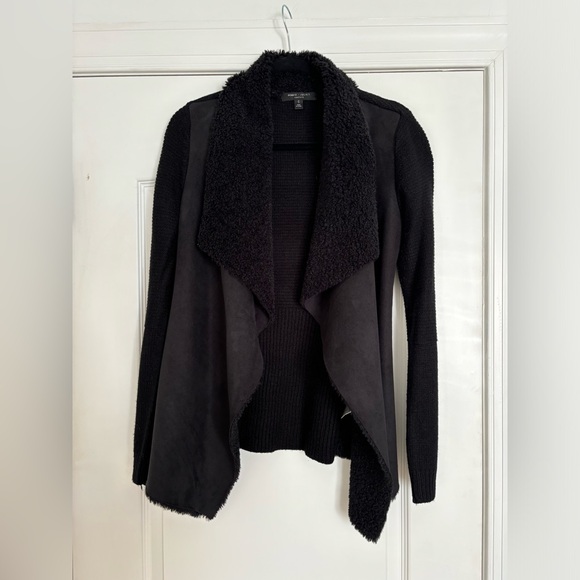Romeo + Juliet Sherpa and Suede trimmed Sweater - Picture 3 of 5